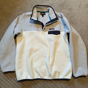 EC women’s Patagonia half snap pullover Synchilla fleece size medium